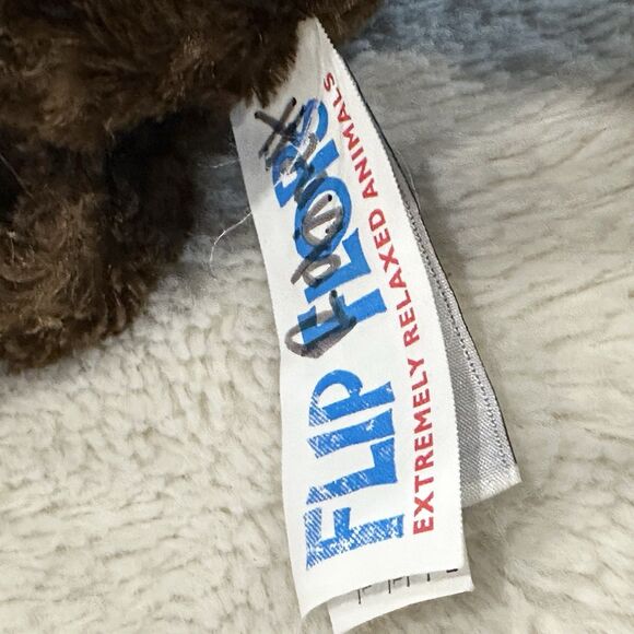 Mary Meyer Brown Buddy Buffalo Bison Flip Flops 12" Soft Floppy Plush Stuffed - Picture 5 of 7